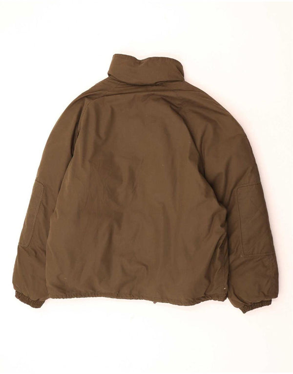 Jachetă căptușită vintage pentru bărbați UK 42 XL maro