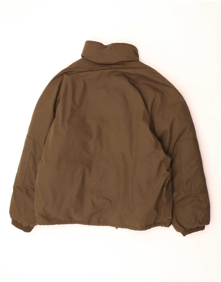Jachetă căptușită vintage pentru bărbați UK 42 XL maro