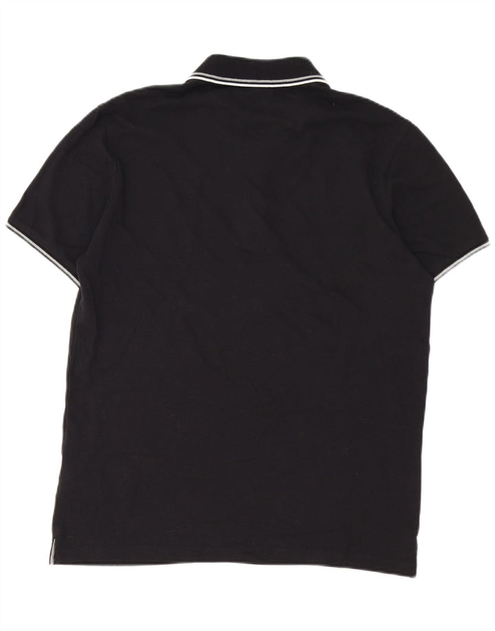 Tricou polo pentru bărbați CHAMPION Bumbac negru mic