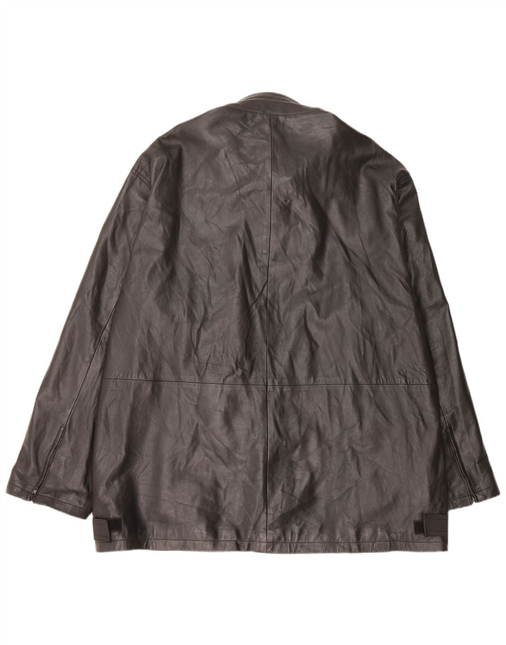 Jachetă din piele bărbătească CONBIPEL IT 54 2XL din piele neagră