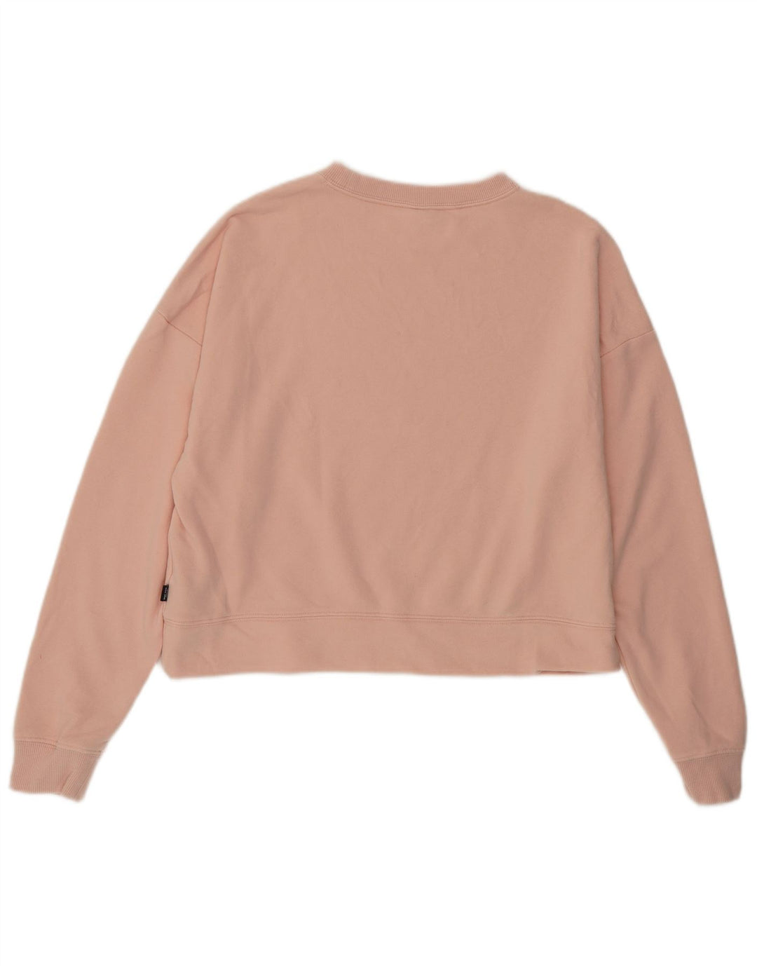 Pulover oversized crop PUMA pentru femei UK 10 mic bumbac roz