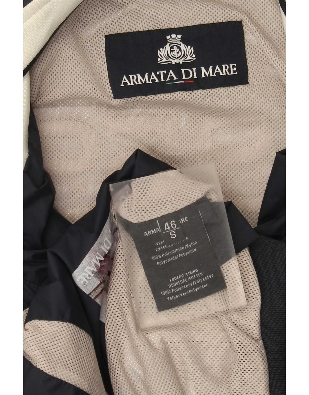 Jachetă de top pentru trening pentru bărbați Armata Di Mare IT 46 Small Bleumarin Colorblock