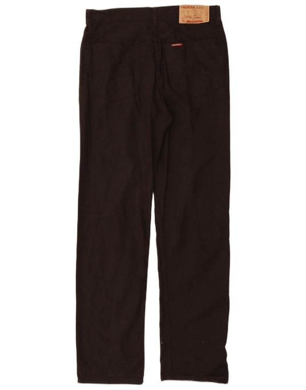 Pantaloni casual drepti pentru bărbați Carrera IT 48 Medium L33 L33 Bumbac negru