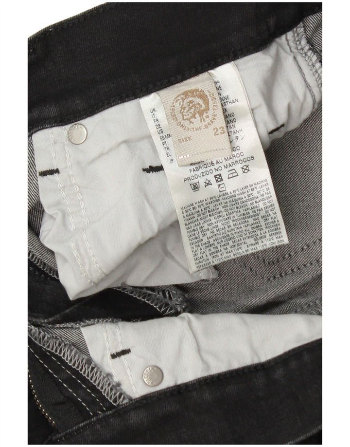 Blugi Skinny Grupee DIESEL W23 L28 Bumbac Negru