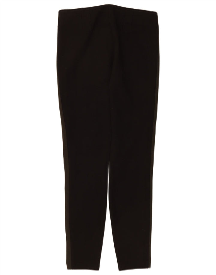 Pantaloni de trening Zara pentru femei UK 12 Medium Black Colorblock Viscose