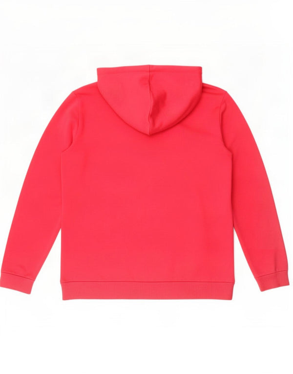 Pulover pentru femei Puma Graphic Hoodie UK 14 Medium Pink Bumbac