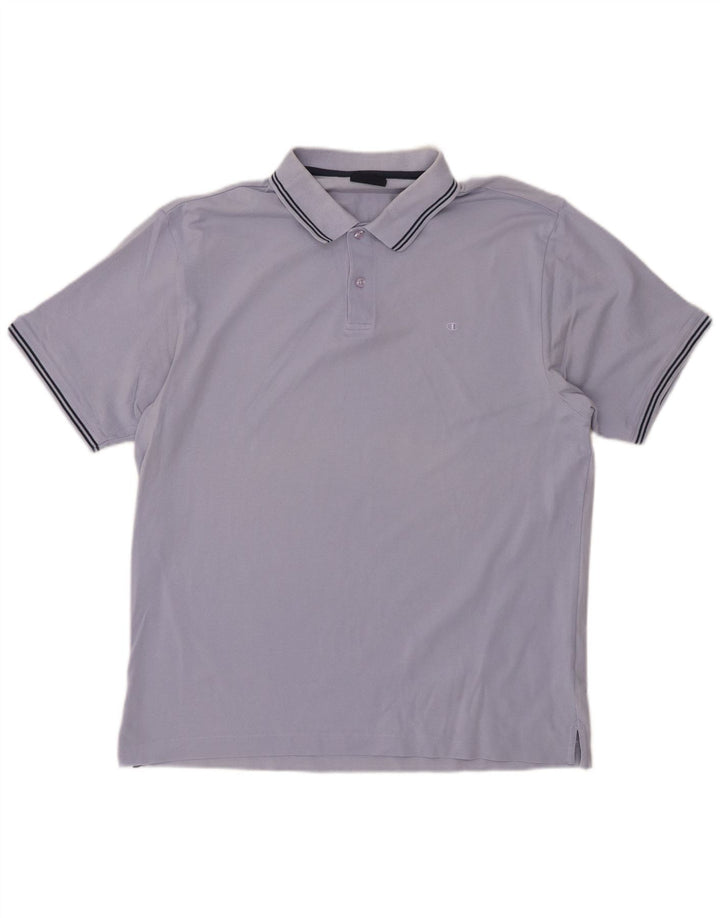Tricou polo pentru bărbați CHAMPION XL Albastru