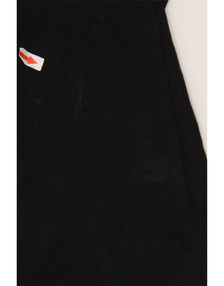 Top grafic Vans cu mânecă lungă XL, bumbac negru