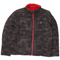Jachetă căptușită reversibilă pentru bărbați NAUTICA UK 40 Camuflaj negru mare