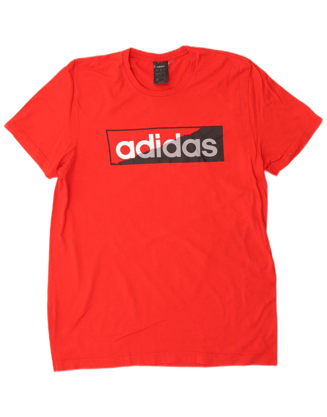 Tricou grafic pentru bărbați ADIDAS Top Medium Red