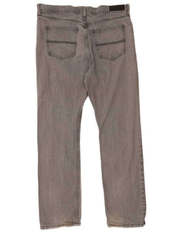 Marks & Spencer Blugi pentru bărbați Stretch Regular Straight W36 L31 bumbac gri