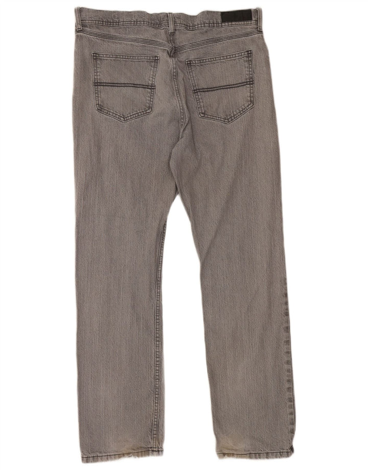 Marks & Spencer Blugi pentru bărbați Stretch Regular Straight W36 L31 bumbac gri