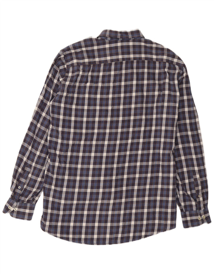 Cămașă de flanel pentru bărbați Carrera, cu ajustare normală, 2XL, albastru bleumarin