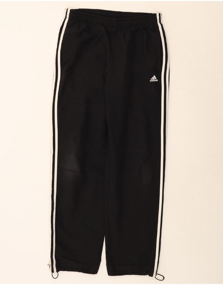 Pantaloni de trening ADIDAS pentru bărbați, poliester mediu negru