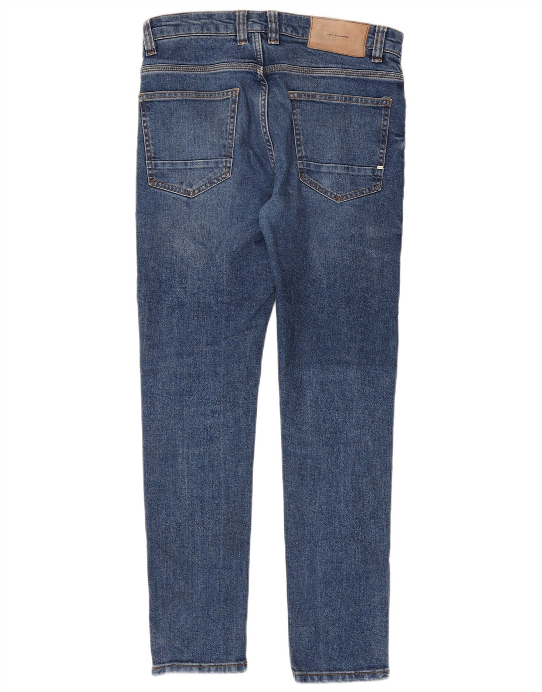 Blugi slim pentru bărbați Zara EU 40 Medium L31 L30 Bumbac albastru