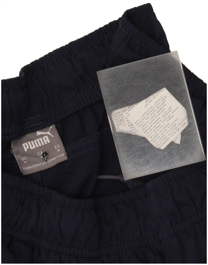 Pantaloni scurți sport Puma pentru bărbați, poliester, albastru, mediu