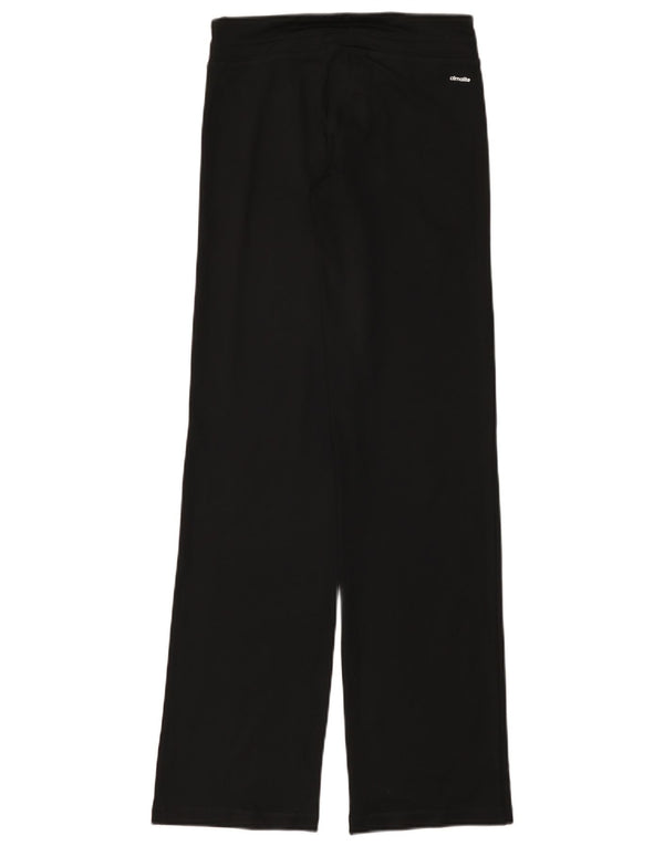 Pantaloni de trening Adidas Climalite Wide Leg UK 4/6 XS Negru