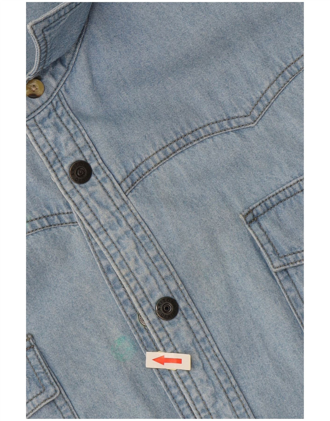 Cămașă de blugi cu mânecă scurtă pentru bărbați ARIZONA, mare, albastră