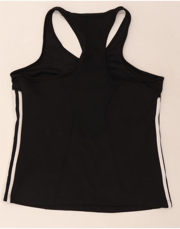 Vest Vest Top Femei Adidas UK 22 3XL Negru Poliester