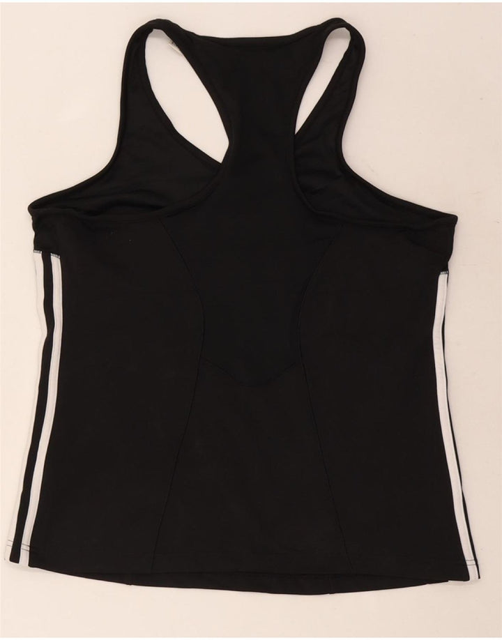 Vest Vest Top Femei Adidas UK 22 3XL Negru Poliester
