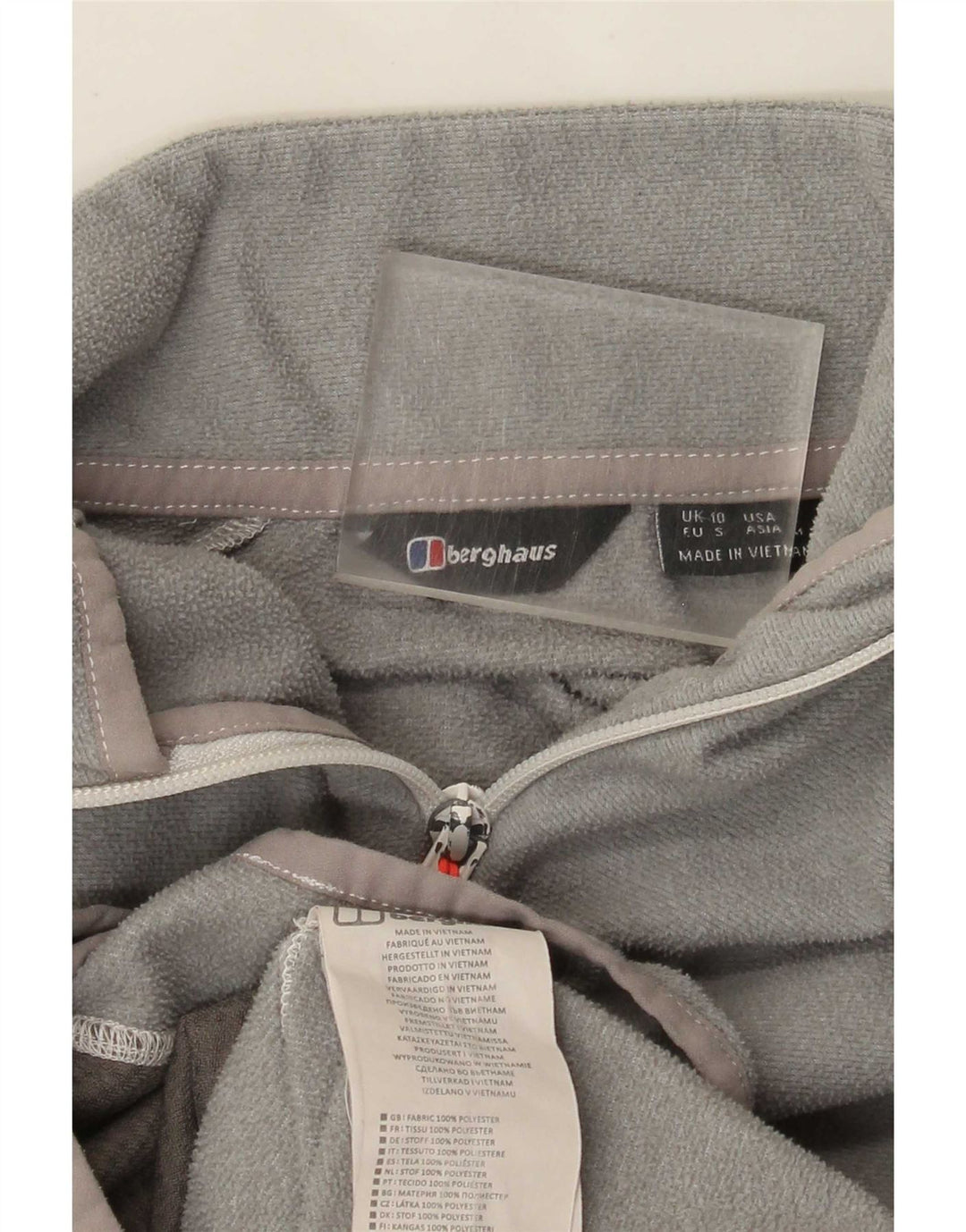 Jachetă fleece pentru femei Berghaus UK 10 Small Gri Poliester