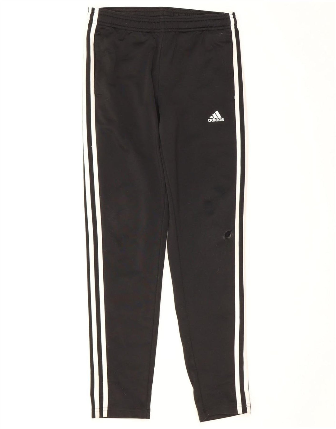 Pantaloni de trening Adidas baieti 11-12 ani poliester negru
