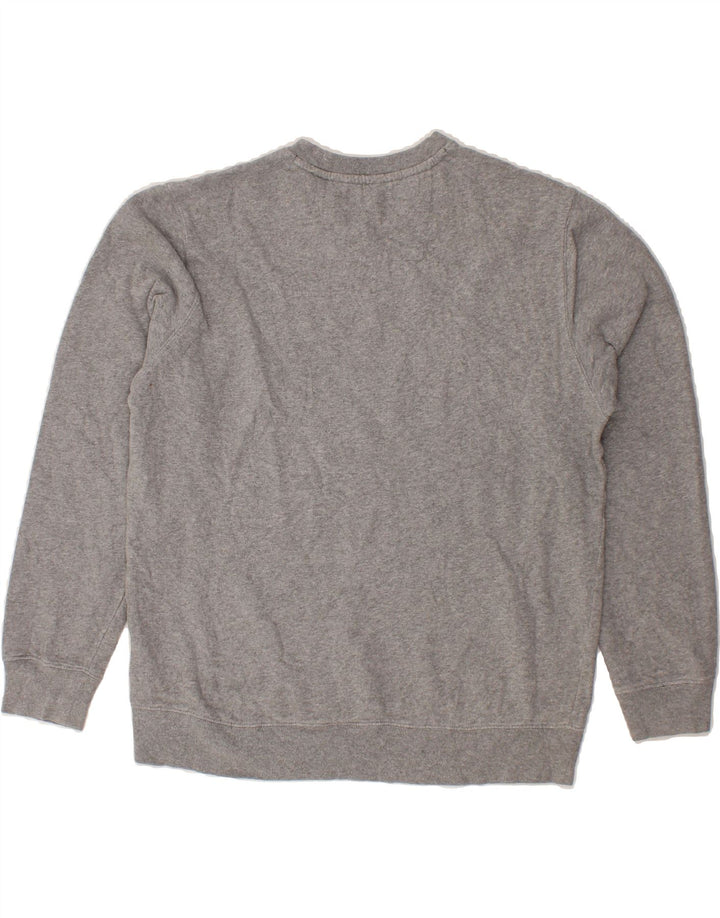 CHAPS Mens Sweatshirt Jumper Medium Grey Cotton Vintage Chaps and Second-Hand Chaps from Messina Hembry 