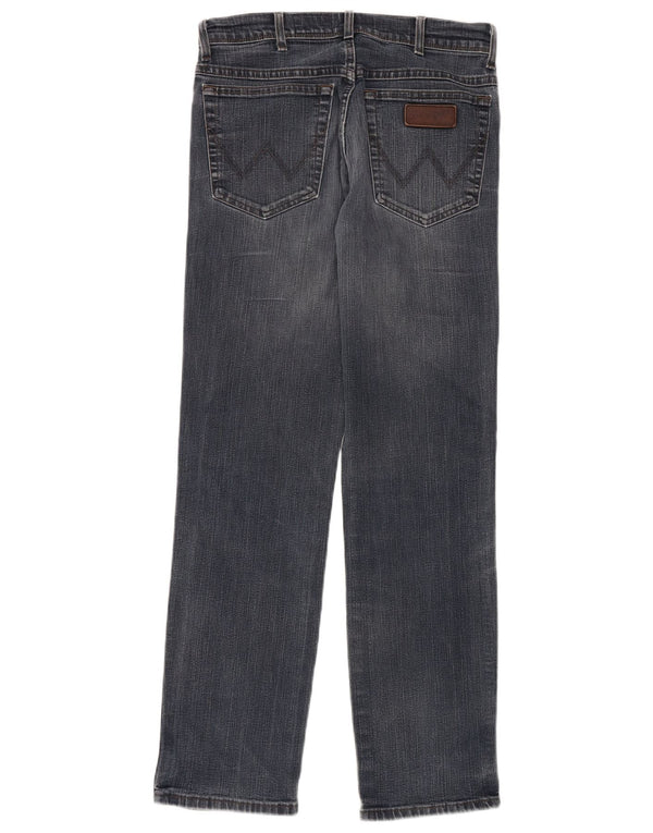 WRANGLER Blugi pentru bărbați Texas Stretch drepte W32 L32 Bumbac albastru