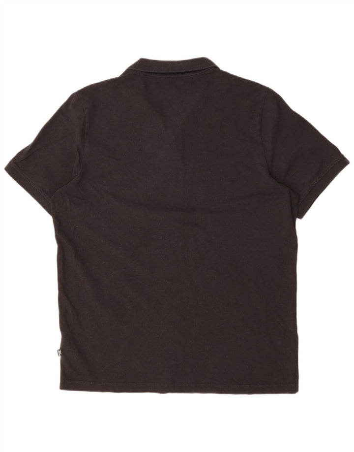 Tricou polo PUMA pentru bărbați, mare, negru, bumbac