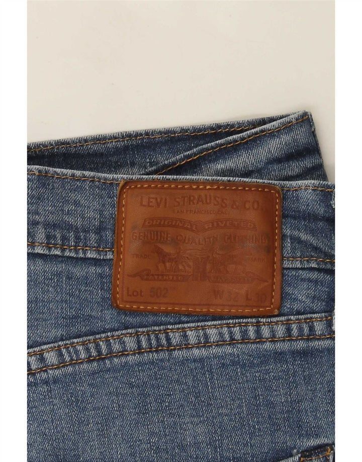 Blugi conici pentru bărbați Levi's 502 W32 L30 albastru