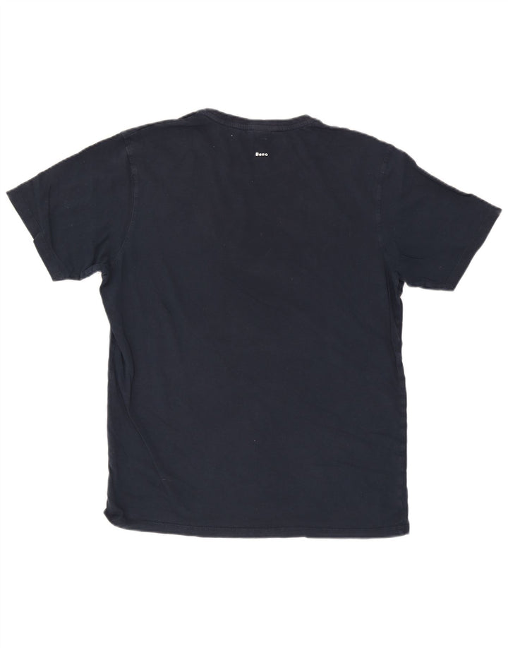 Tricou grafic pentru bărbați Bench Top XL Bleumarin