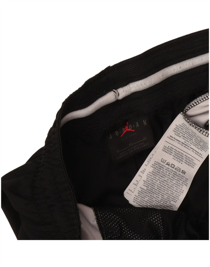 Pantaloni scurți sport Dri Fit Jordan pentru bărbați, poliester negru mediu