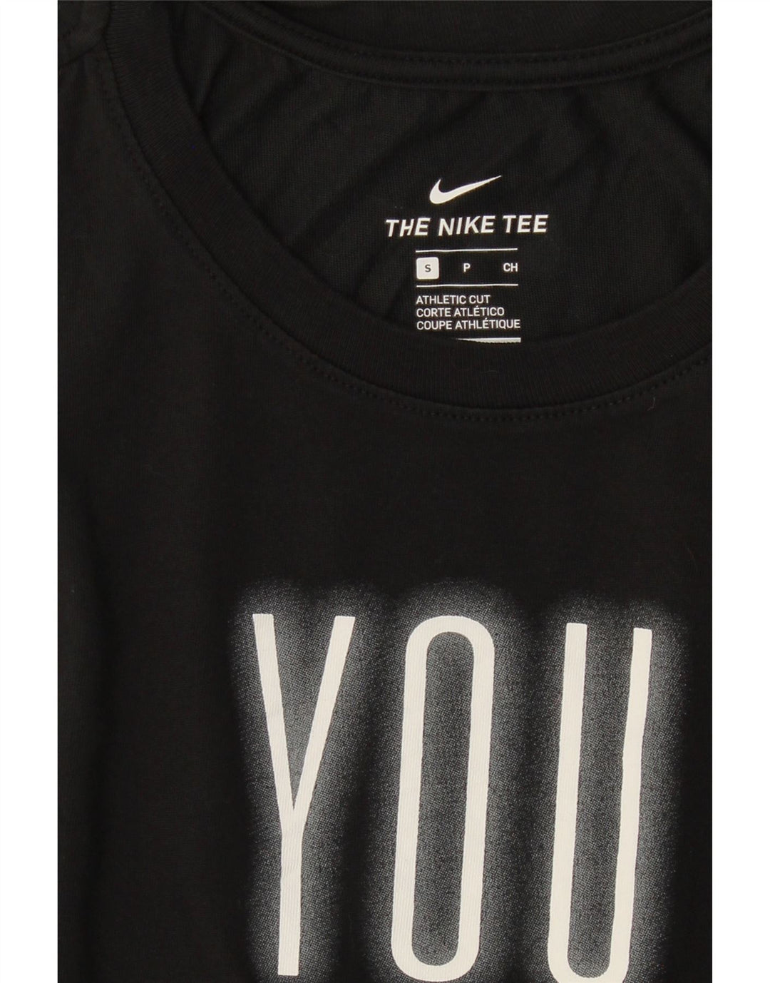 NIKE Mens Athletic Cut Graphic Vest Top Small Black Cotton Vintage Nike and Second-Hand Nike from Messina Hembry 