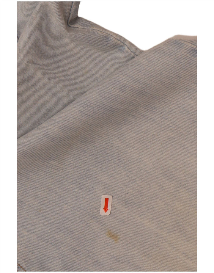 Combi Zara pentru femei supradimensionat din denim UK 16, mare, albastru, bumbac