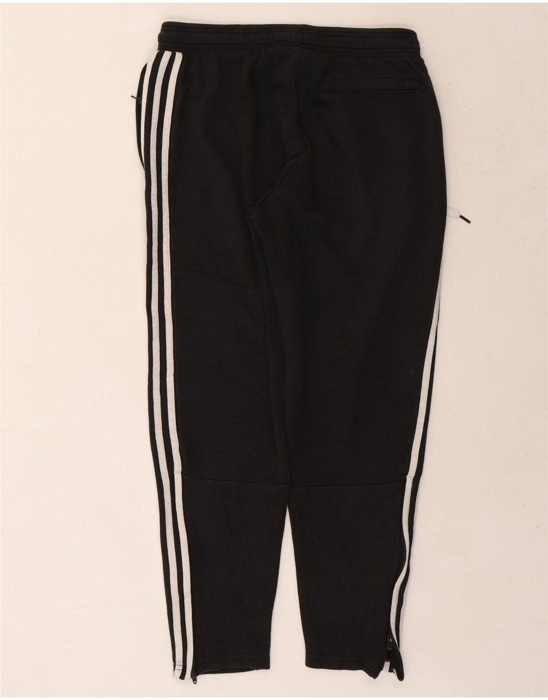Pantaloni de trening Adidas pentru bărbați, mari, negru, bumbac