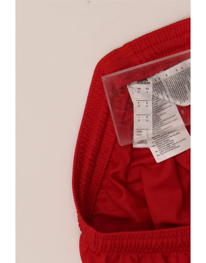 Pantaloni scurți sport Aeroready ADIDAS pentru bărbați, poliester roșu mediu