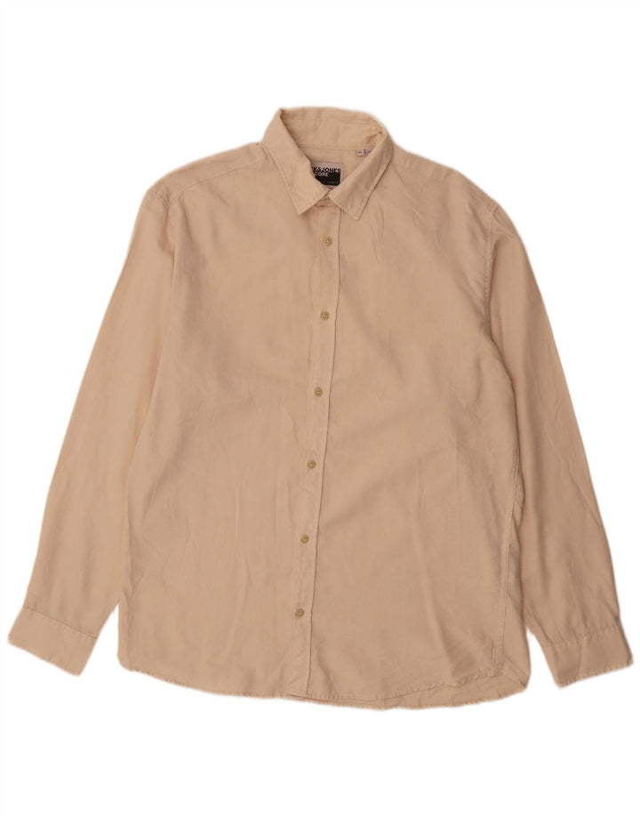 Cămașă Jack & Jones pentru bărbați XL, bej, bumbac