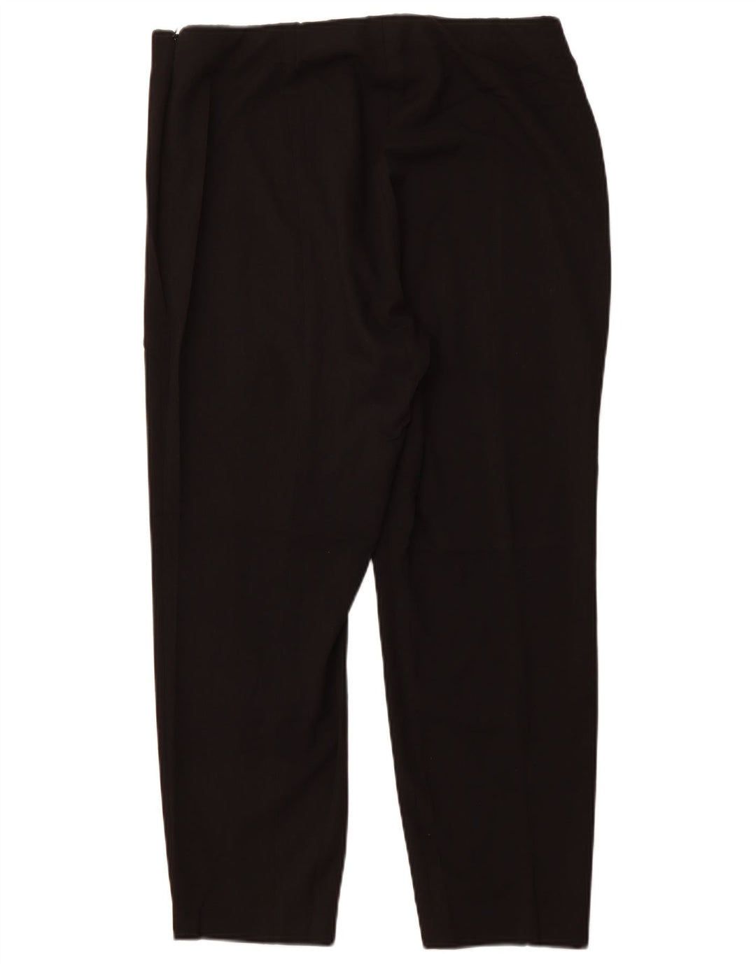 CALVIN KLEIN Pantaloni slim casual pentru femei US 14 XL W34 L27 poliester negru