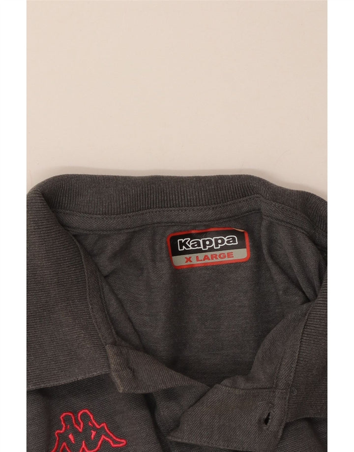 Cămașă polo pentru bărbați KAPPA XL gri