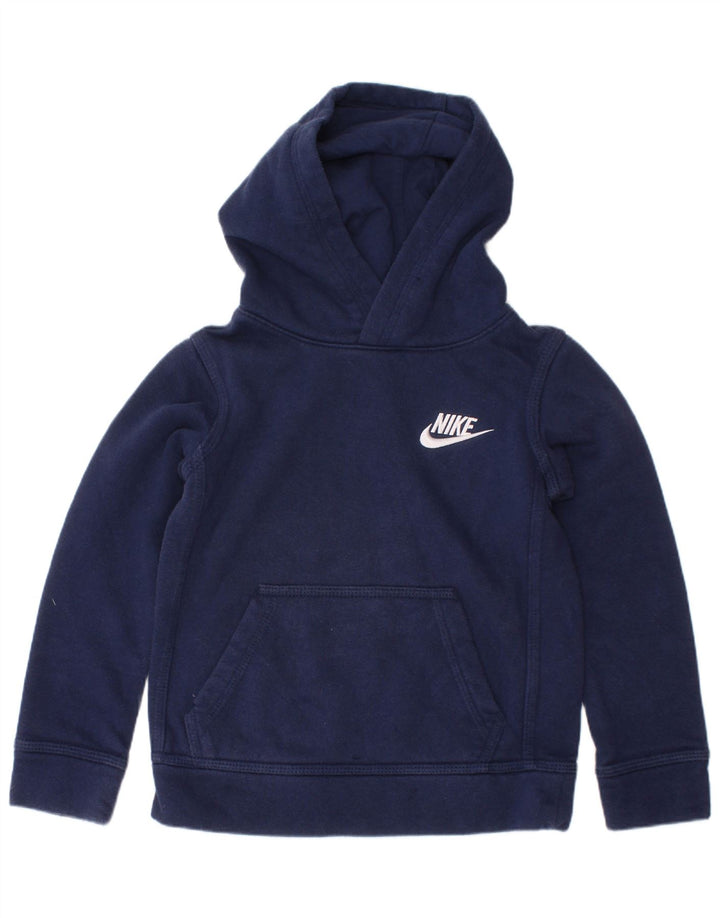 Pulover NIKE pentru băieți 3-4 ani XS bumbac bleumarin