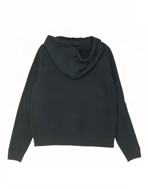 Jack Wills Pulover cu glugă cu grafică pentru femei UK 8 mic, verde, bumbac