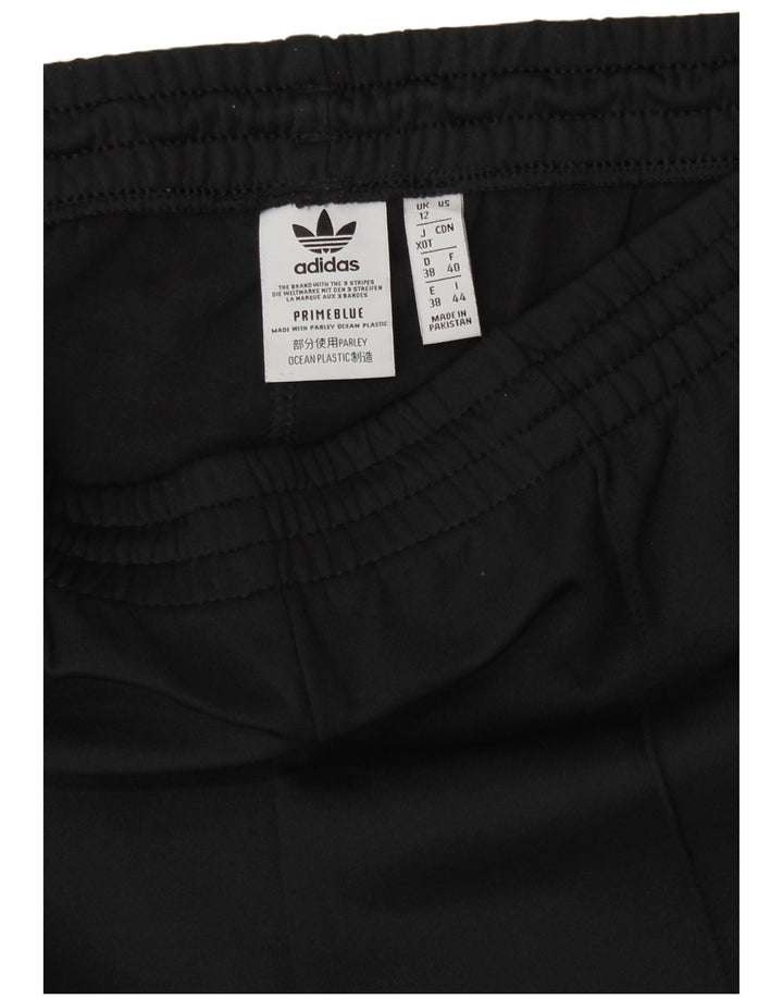 Pantaloni de trening Adidas pentru femei UK 12 Poliester mediu negru