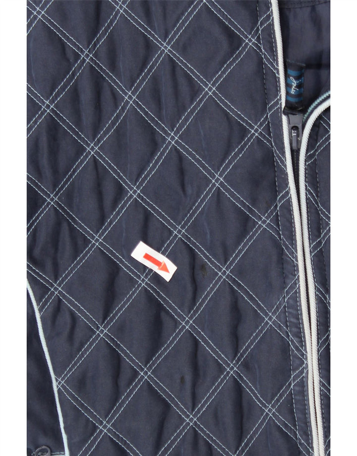 Gilet matlasat pentru femei Joules UK 16, mare, albastru, poliester