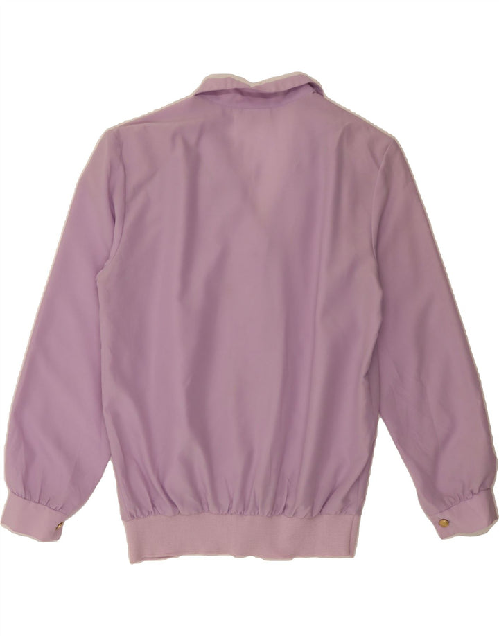 HABAND Womens Pullover Shirt UK 14 Large Purple Vintage Haband and Second-Hand Haband from Messina Hembry 