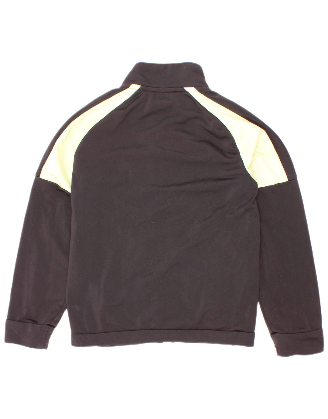 Jachetă de trening Puma pentru băieți 7-8 ani, negru, poliester color bloc
