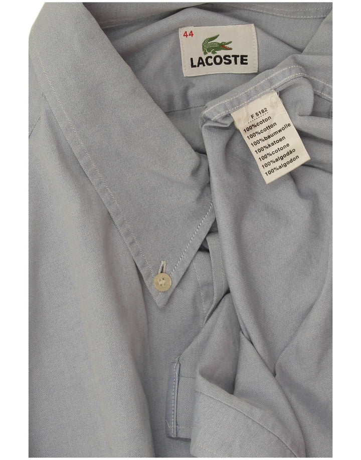 Camasa barbati Lacoste Marimea 44 XL Bumbac albastru