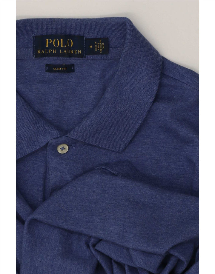 Polo Ralph Lauren pentru bărbați, slim fit, albastru mediu