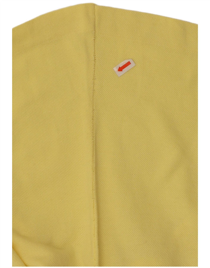 Tricou polo pentru bărbați Lacoste Mărimea 6 XL Galben