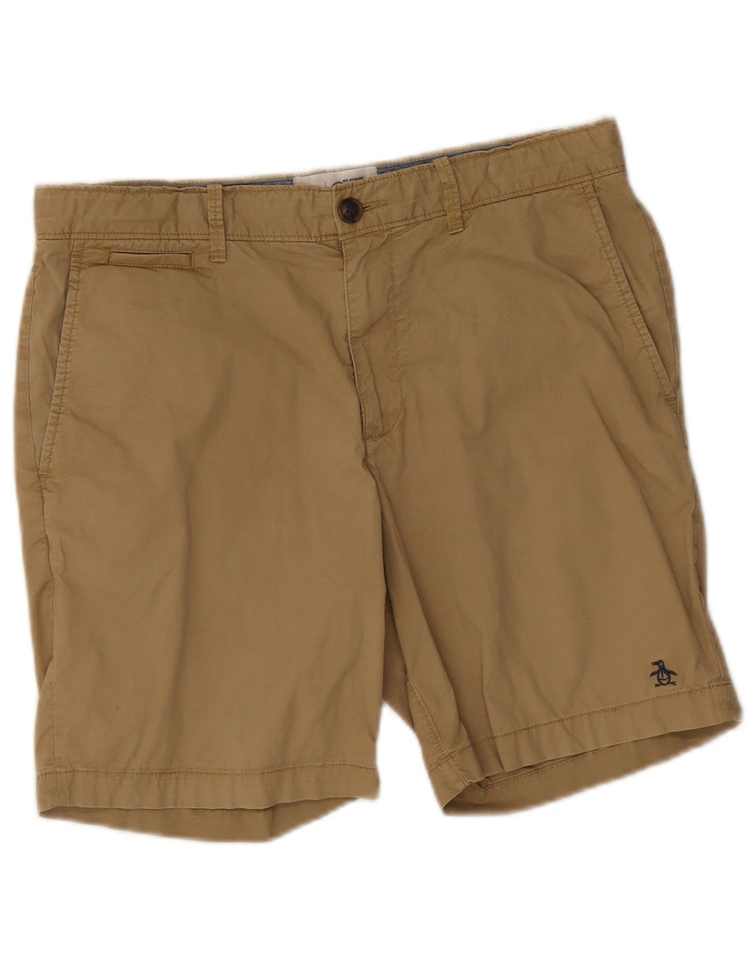 Pantaloni scurți chino pentru bărbați Penguin EU 48 Medium W32 Bej Bumbac