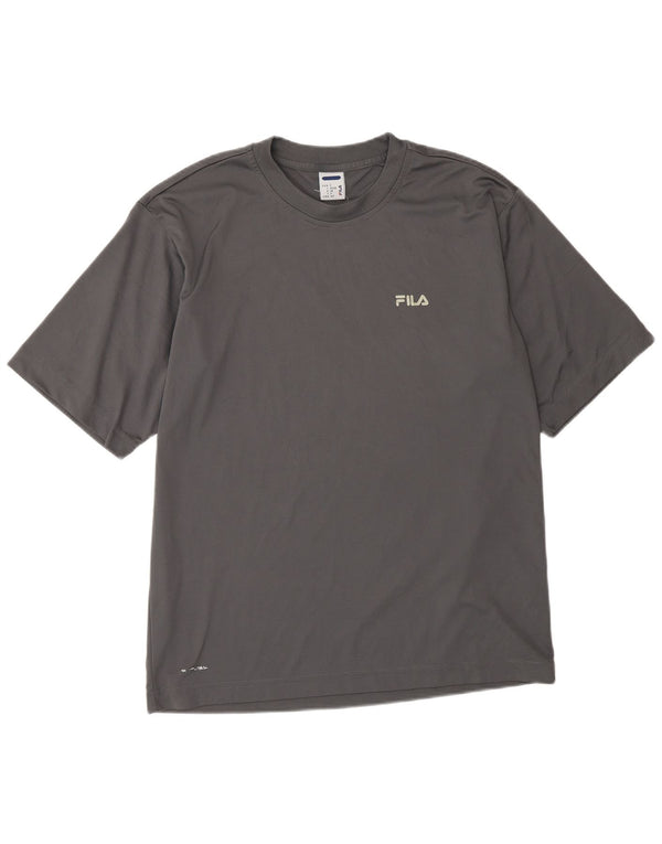 Tricou Bărbați Fila Top Mic Gri Poliester